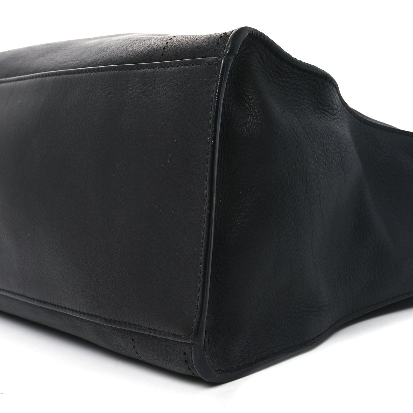Veau Soyeux Perforated Blackout Hardware City Black