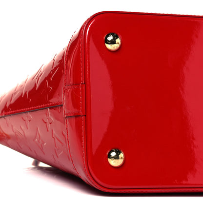 Louis Vuitton Vernis Lockit PM Cherry 8 of 9