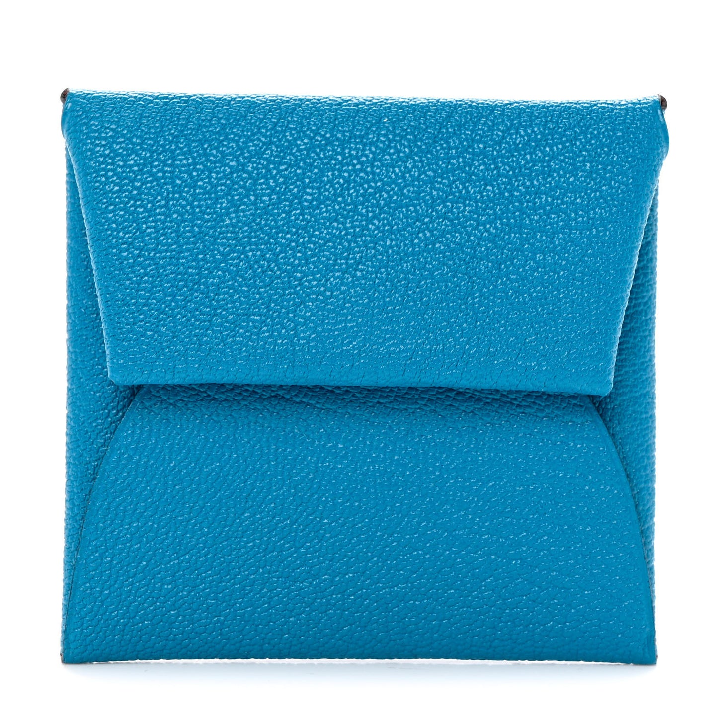 Chevre Mysore Bastia Verso Coin Purse Bleu Frida Cuivre