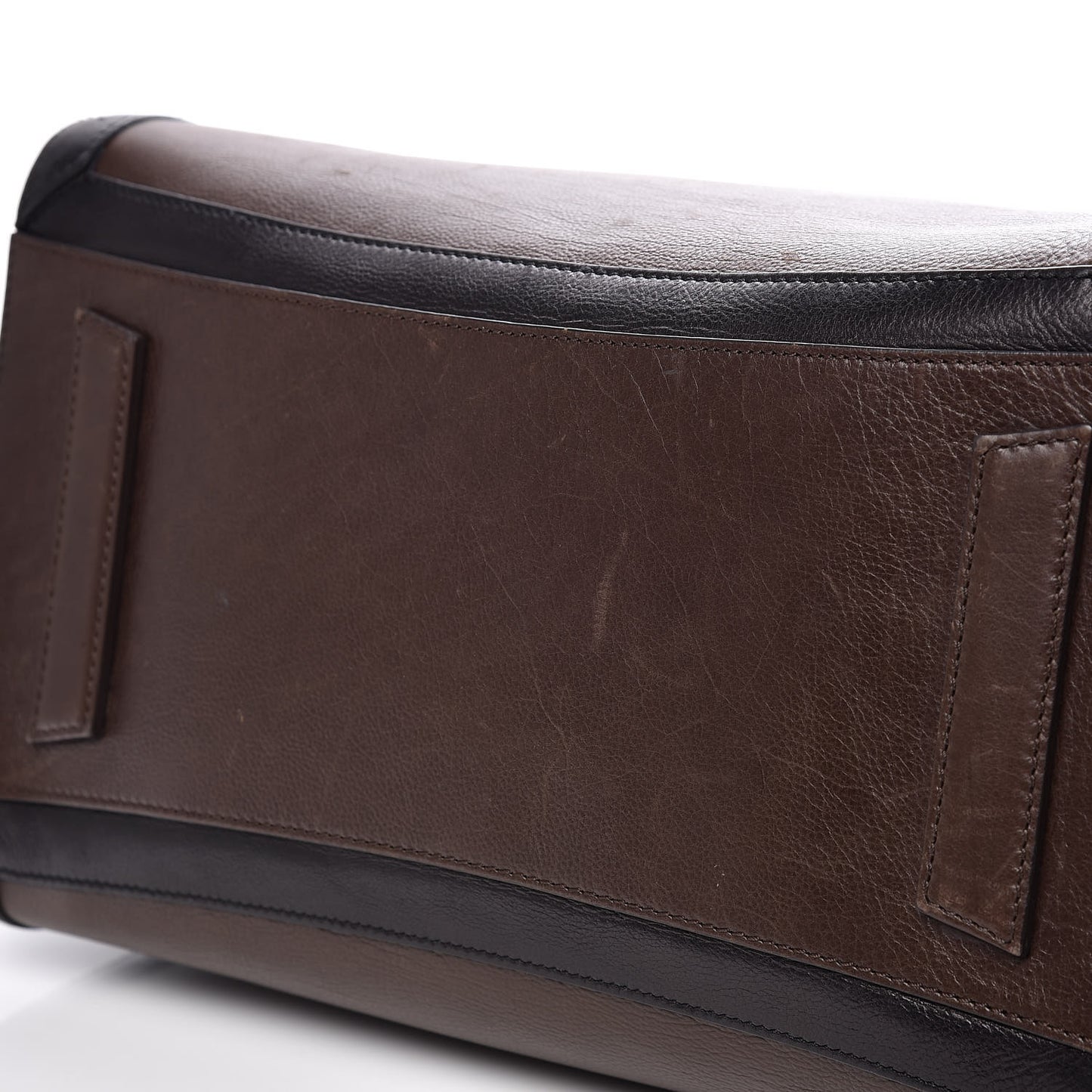 Calfskin Medium Bi-Color Antigona Brown Black