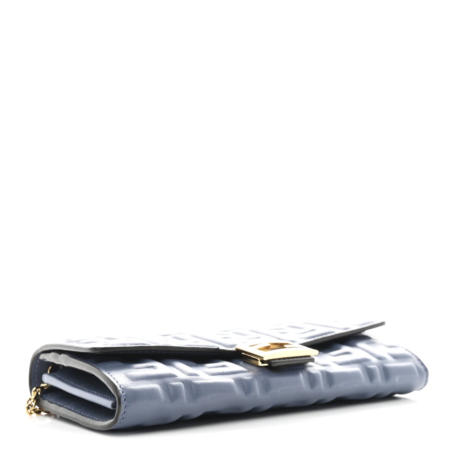 Nappa Matisse FF Embossed Continental Wallet On Chain Mirto