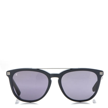 Louis Vuitton Conviction MM Sunglasses Z0687W Blue Grey 2 of 7
