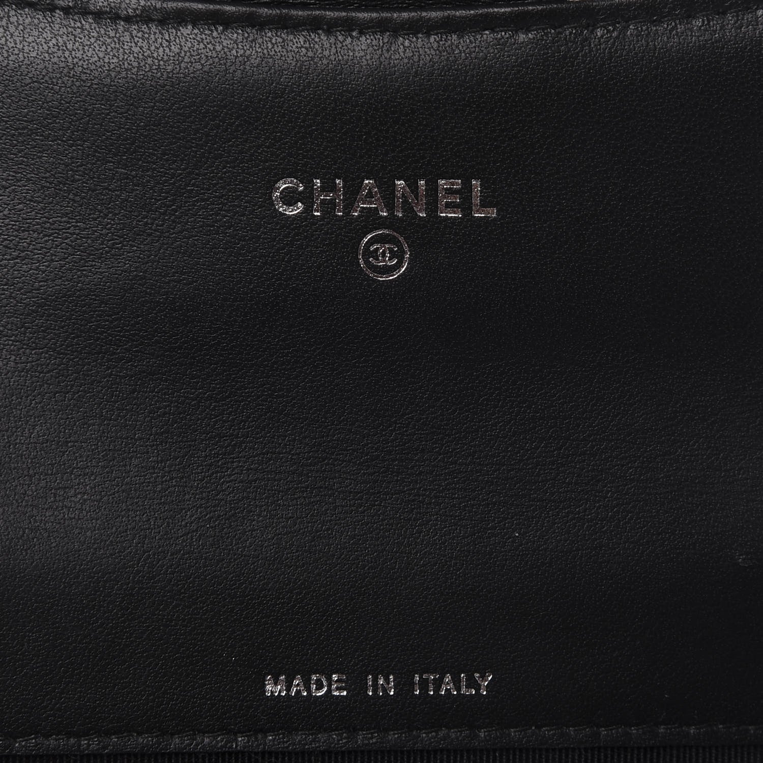 Chanel Aged Calfskin Chevron Quilted Reissue Card Holder Wallet So Black 6 of 8