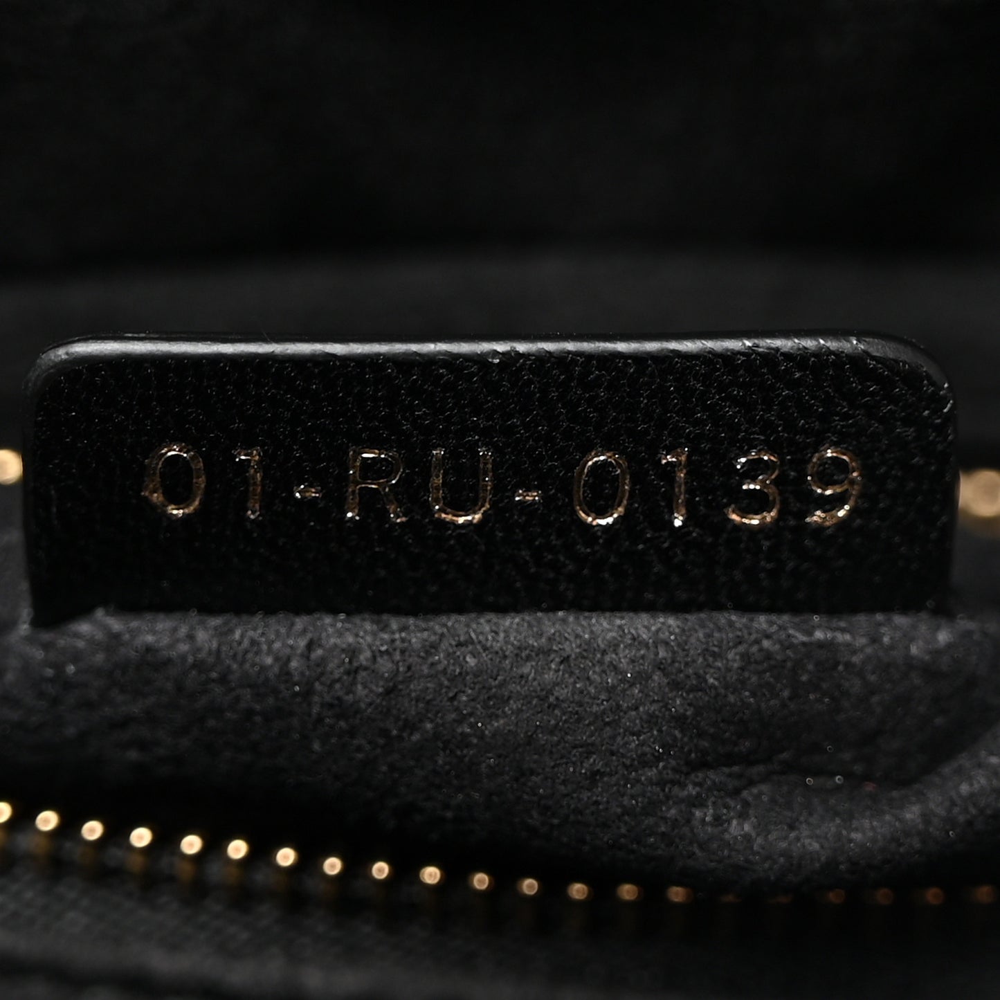 Velvet Mini Lady Dior Black