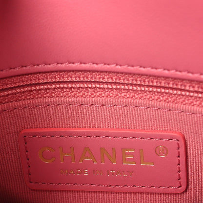 Chanel Lambskin Quilted CC Small Dynasty Flap Pink 6 of 9