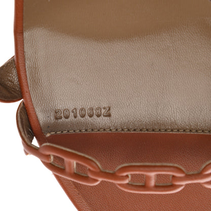 Hermes Nappa Ajaccio Sandals 39 Cognac 8 of 9