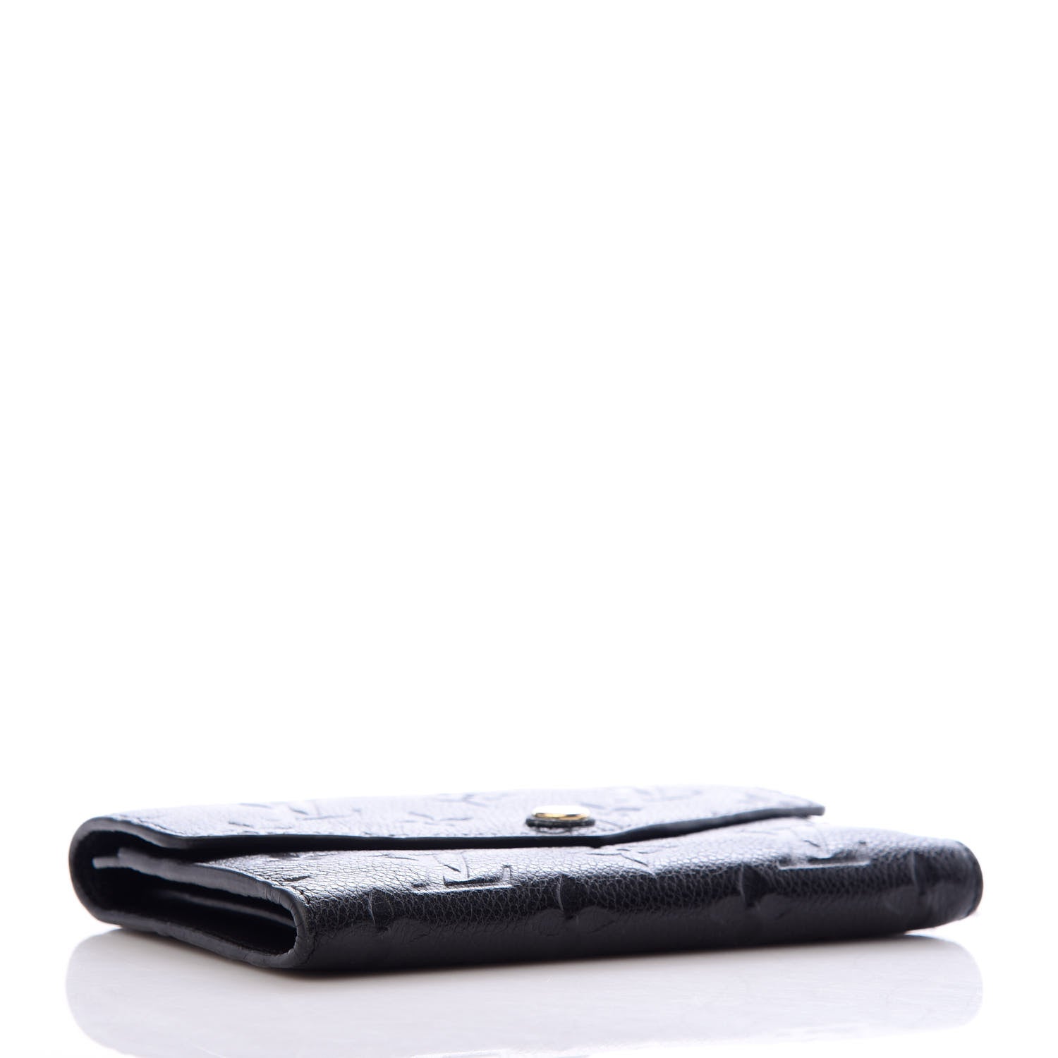 Louis Vuitton Empreinte Compact Curieuse Wallet Black 4 of 7