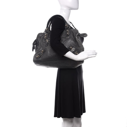 Balenciaga Agneau Giant 21 Silver Hardware Mid Day Anthracite 2 of 19