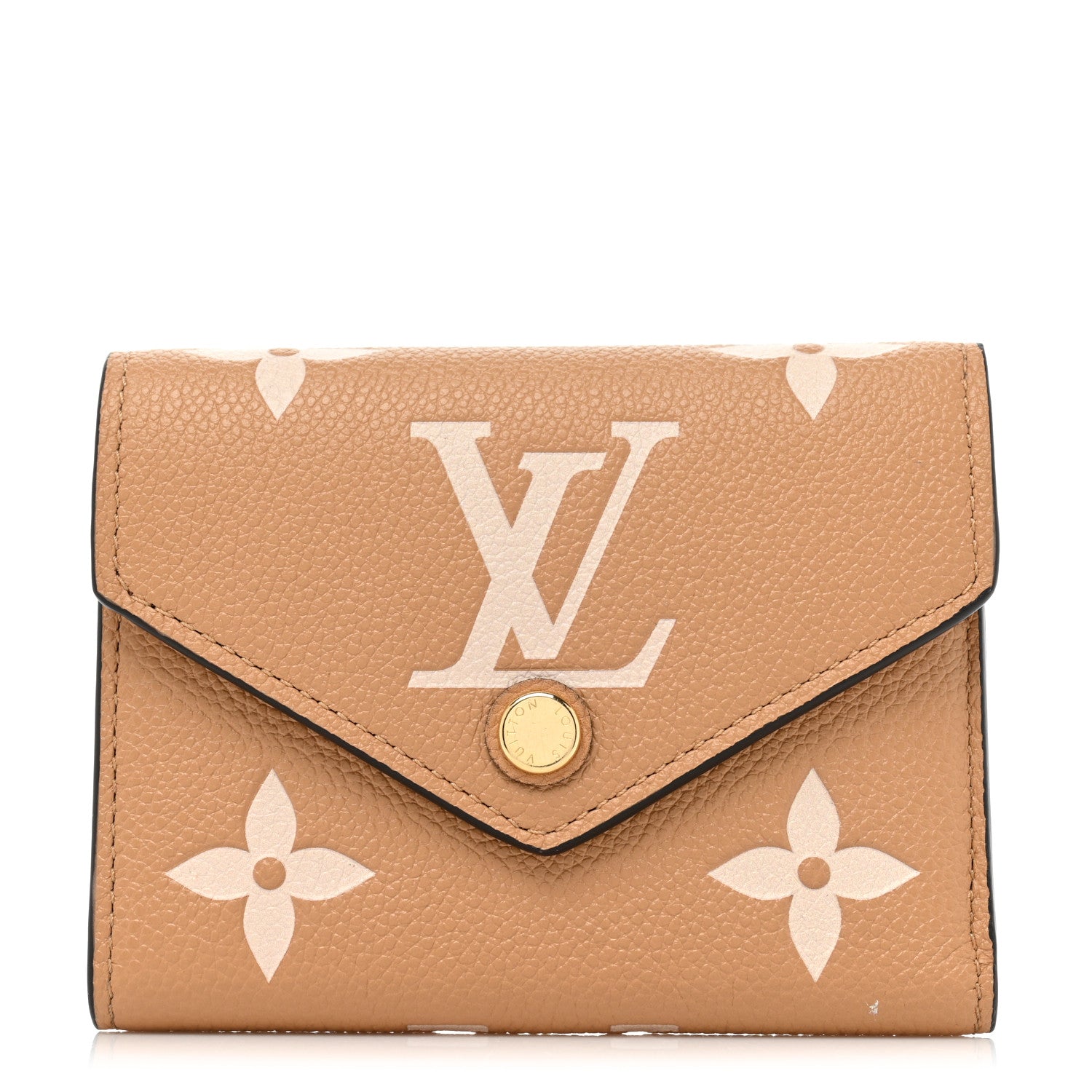 Louis Vuitton Empreinte Monogram Giant Victorine Wallet Arizona Creme 1 of 13