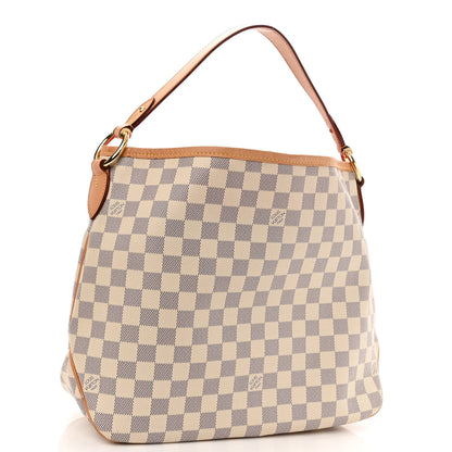 Louis Vuitton LOUIS VUITTON Damier Azur Delightful PM Pink 3 of 9