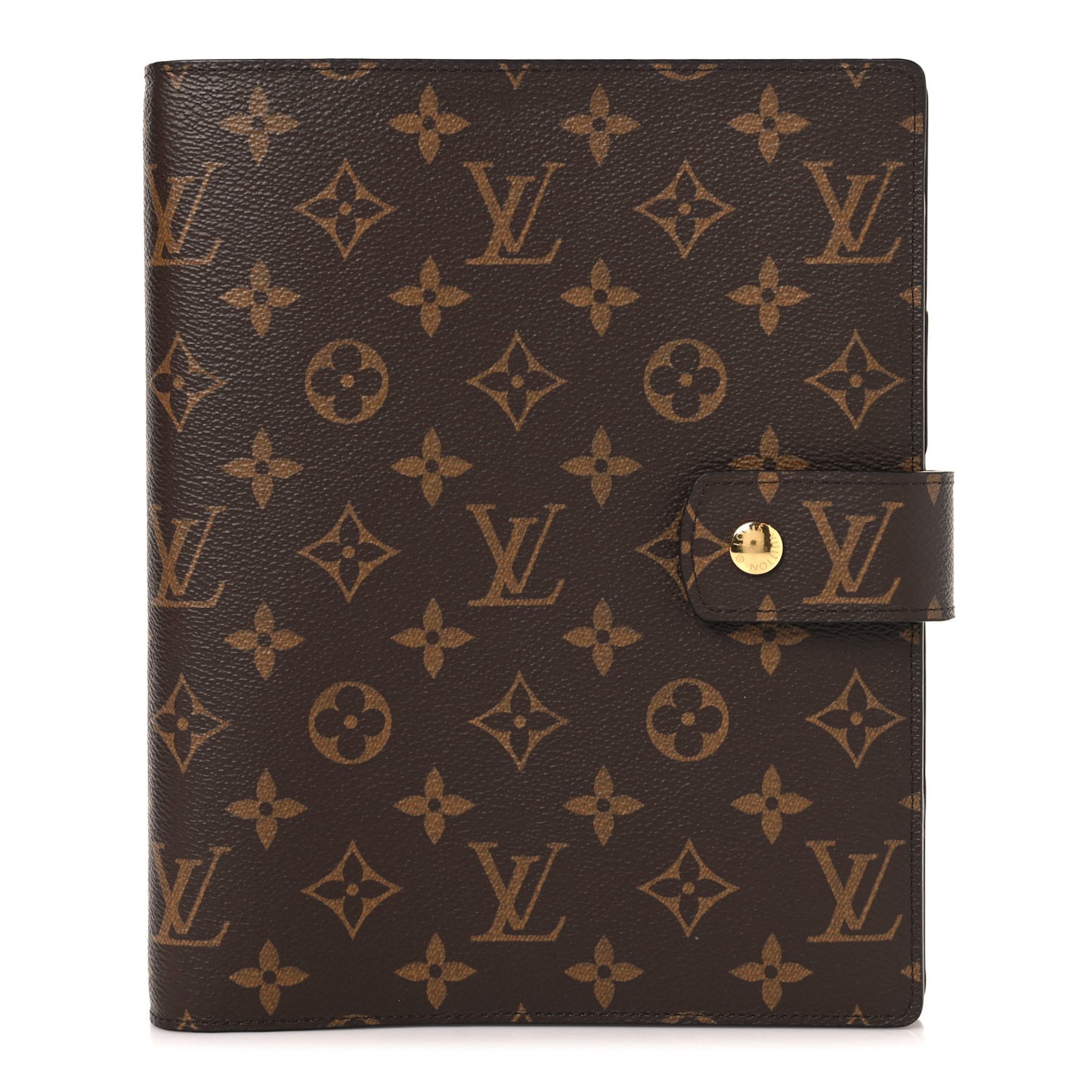 Monogram Large Ring Agenda Cover