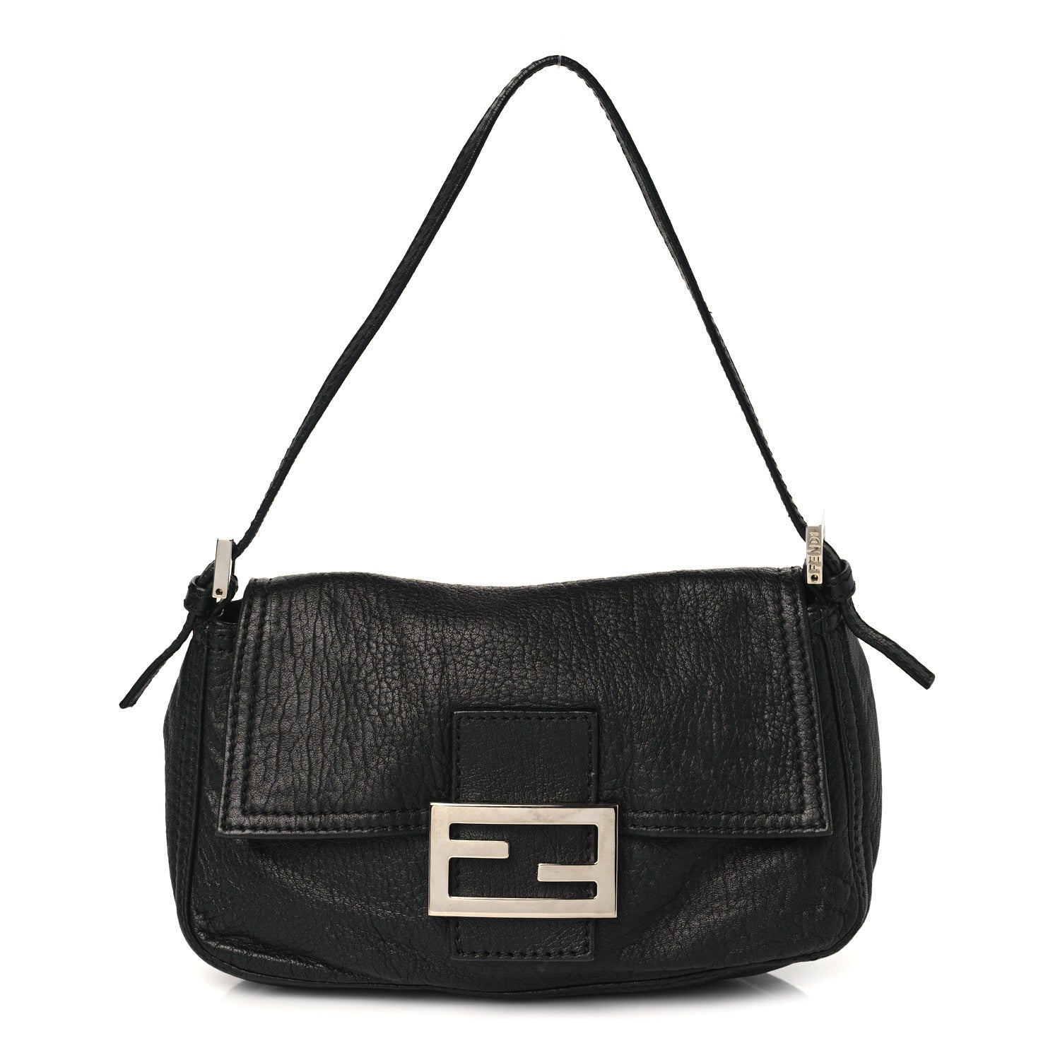 Fendi Nappa Elefante Mini Mama Baguette Black 1 of 9