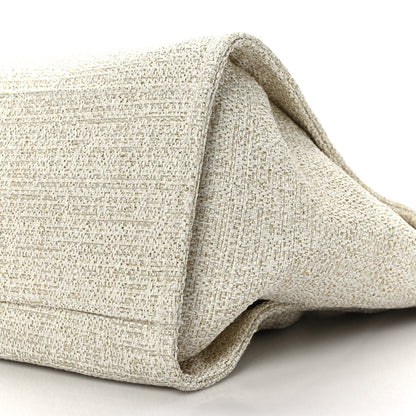 Chanel Lurex Boucle Medium Deauville Tote White 9 of 9