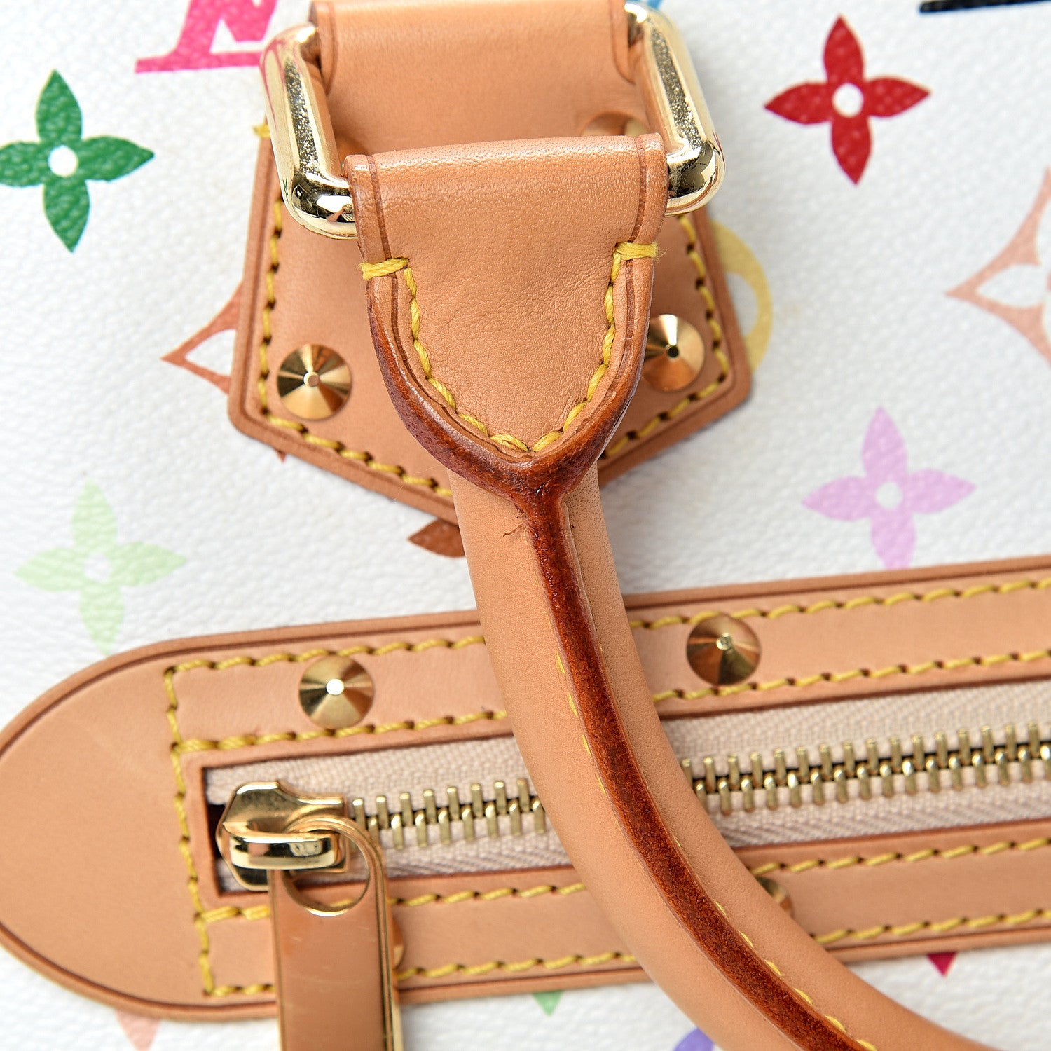 Louis Vuitton Monogram Multicolor Alma White 13 of 13