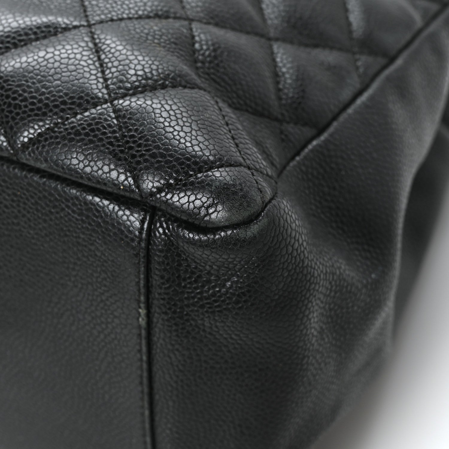 Chanel Caviar Quilted Grand Shopping Tote GST Black 11 of 18