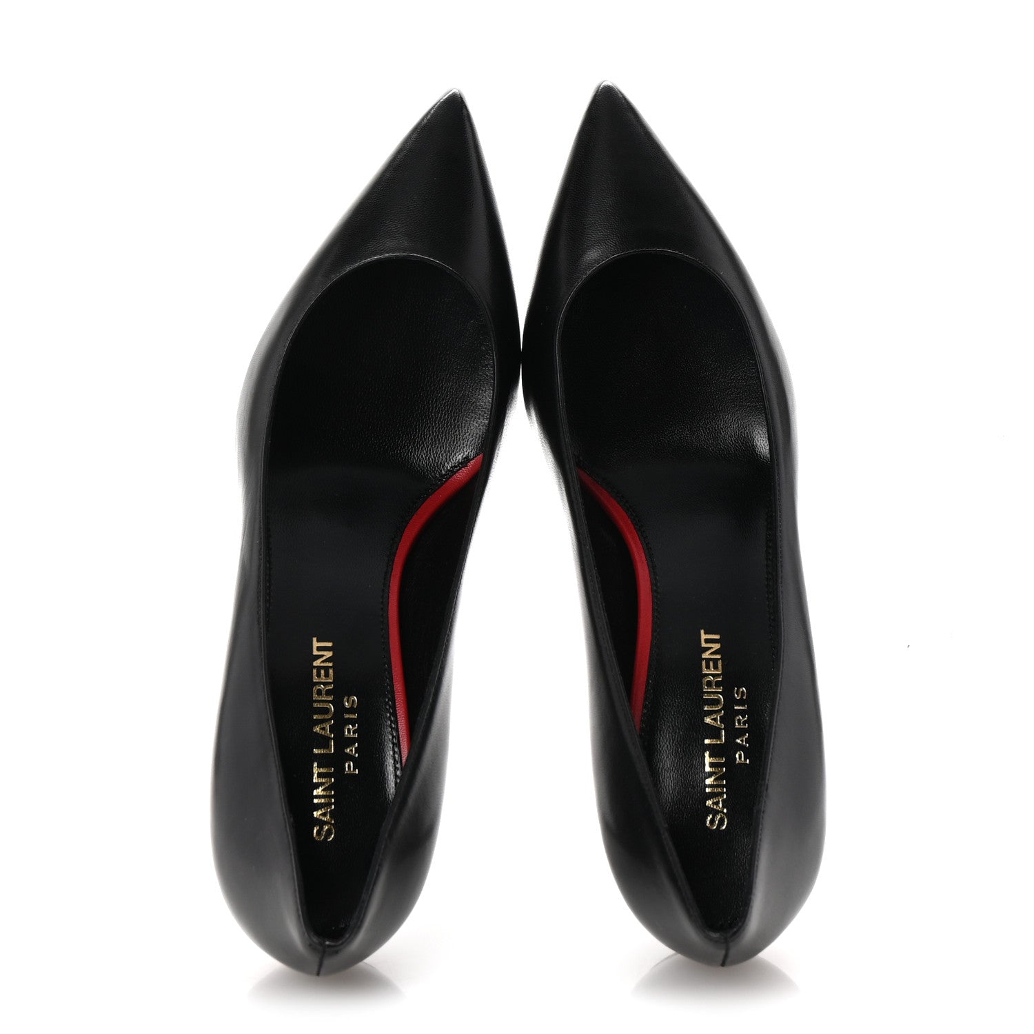 Saint Laurent Calfskin Anja 65 Pumps 35 Black 2 of 10