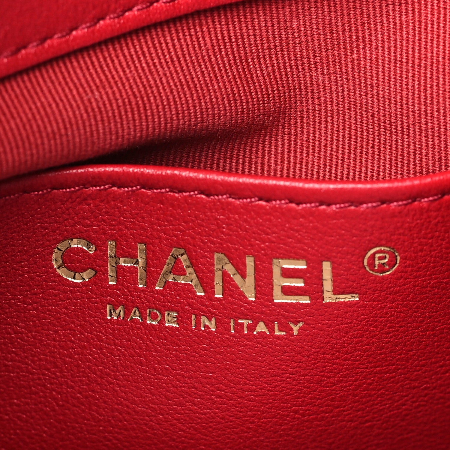 Chanel Calfskin Quilted Small Charms Backpack Red 6 of 9