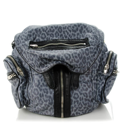 Alexander Wang Washed Goatskin Leopard Printed Marti Backpack 1 of 6