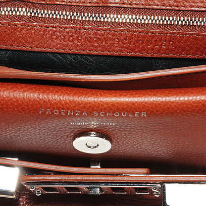 Proenza Schouler Leather Mini PS11 Classic Shoulder Bag Saddle 7 of 9