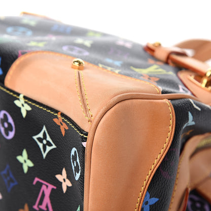 Louis Vuitton Monogram Multicolor Claudia Black 10 of 12