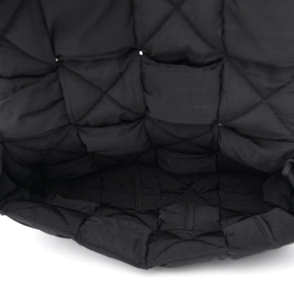 Bottega Veneta Nylon Intrecciato Padded Tech Cassette Bag Black 6 of 11