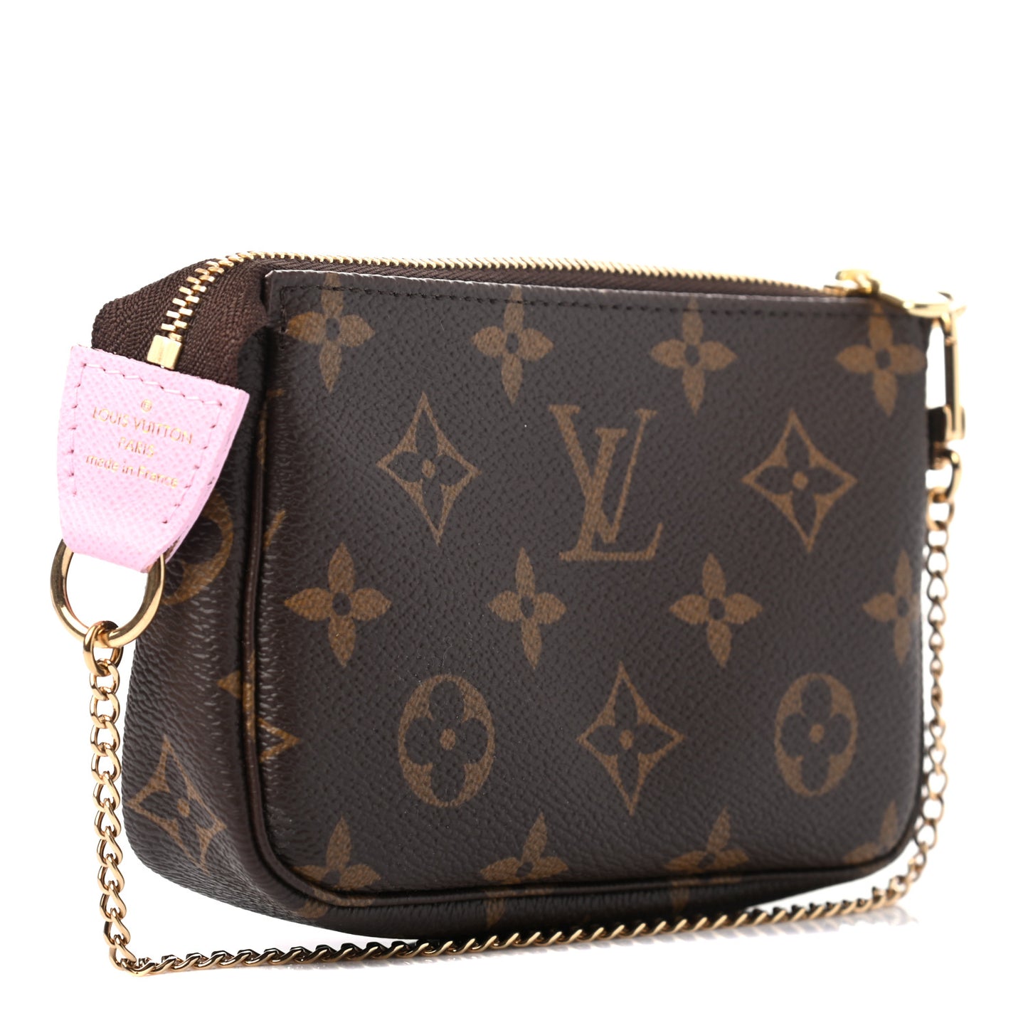 Monogram 2021 Christmas Animation Japanese Garden Mini Pochette Accessories Wisteria Pink