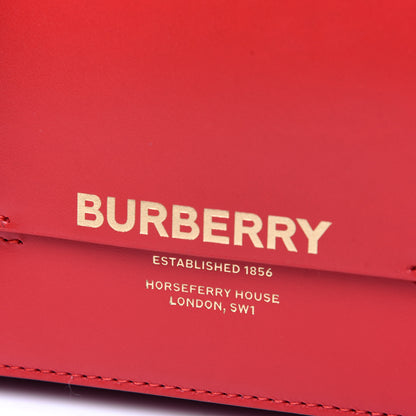 Burberry Smooth Calfskin Small Two Tone Grace Bag Red 12 of 12