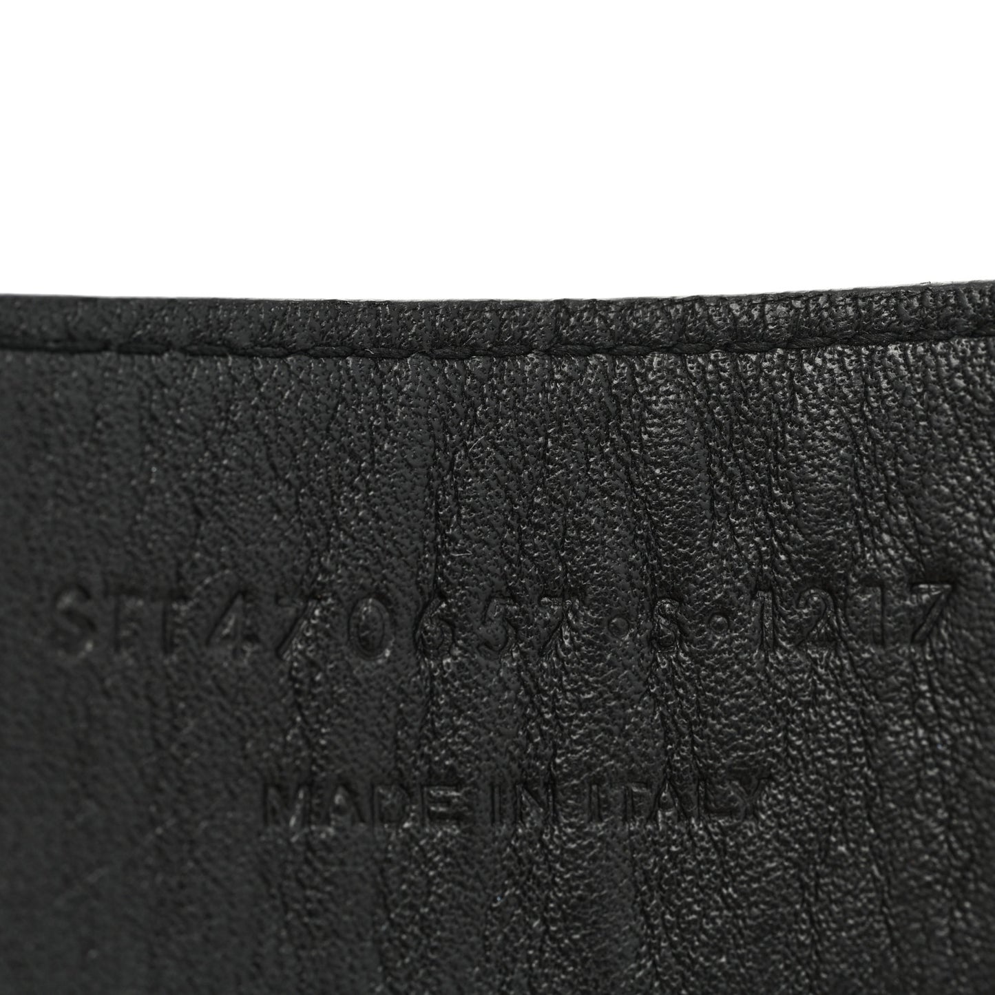 Calfskin Monogram Bracelet Black