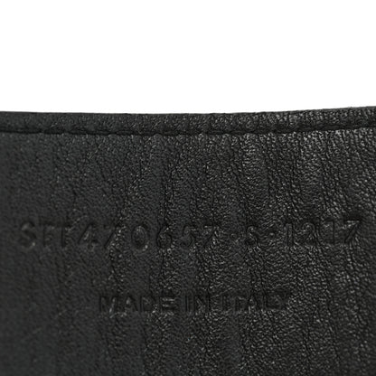 Saint Laurent Calfskin Monogram Bracelet Black 5 of 7