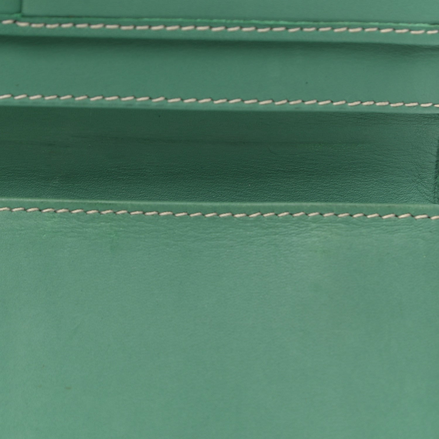 Gucci Calfskin Monogram Continental Wallet Green 9 of 14