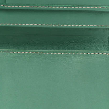 Gucci Calfskin Monogram Continental Wallet Green 9 of 14
