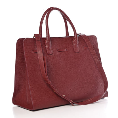 Mansur Gavriel Tumbled Calfskin Large Sun Bag Rococo 4 of 12