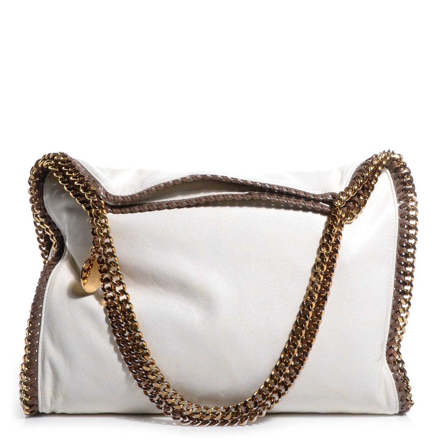 Faux Leather Baby Bella Tote Havana