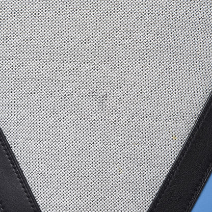 Louis Vuitton Calfskin Canvas V Hobo PM Bleuet Black 12 of 13