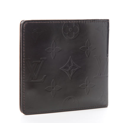 Louis Vuitton Monogram Glace Compact Wallet Cafe Brown 2 of 7
