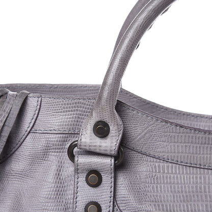 Balenciaga Agneau Lizard Embossed City Fer 12 of 12