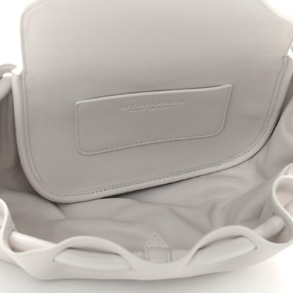 Bottega Veneta Lambskin Small Beak Triangle Flap Shoulder Bag Chalk 5 of 10