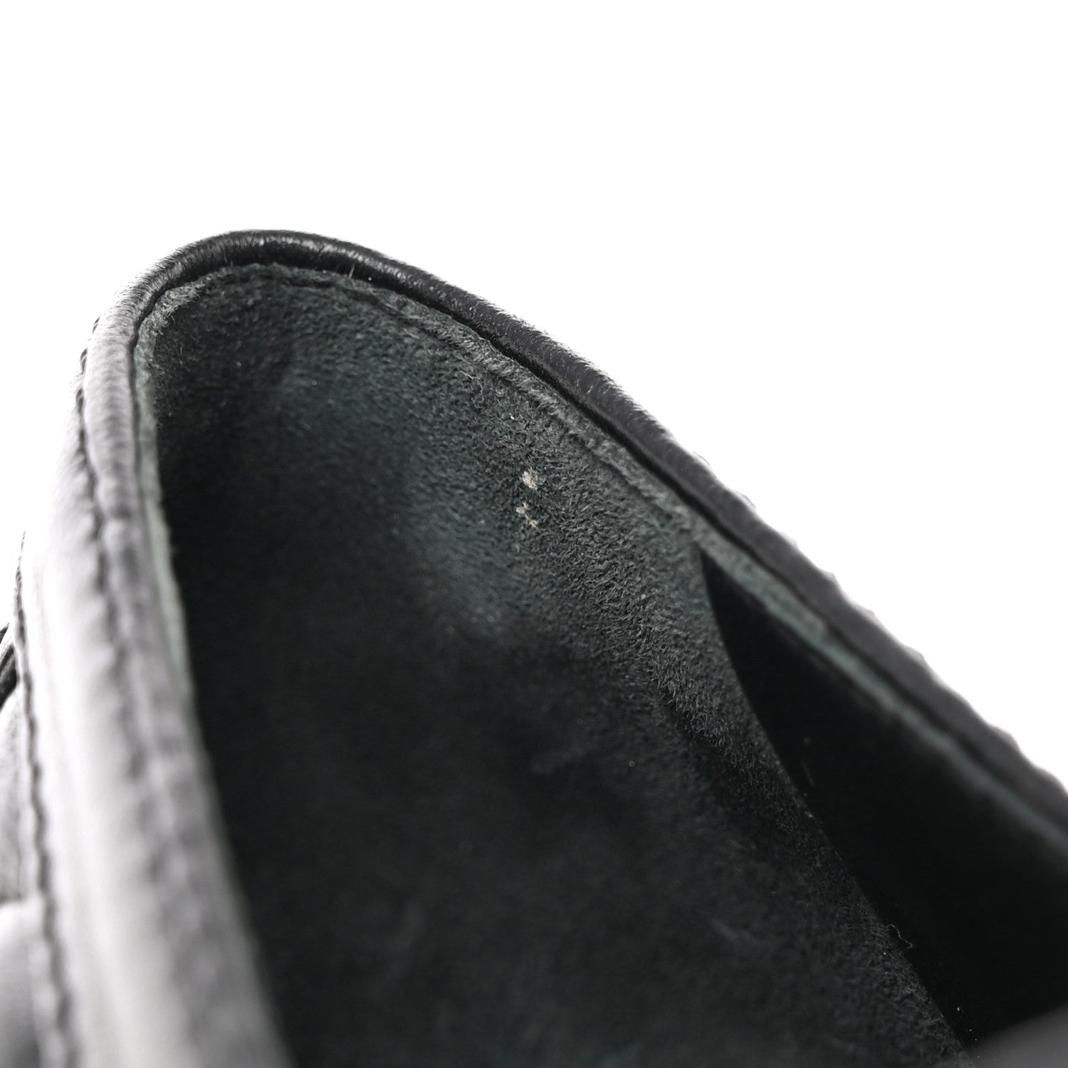 Chanel Lambskin Quilted CC Heart Loafers 38 Black 15 of 16