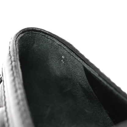 Chanel Lambskin Quilted CC Heart Loafers 38 Black 15 of 16