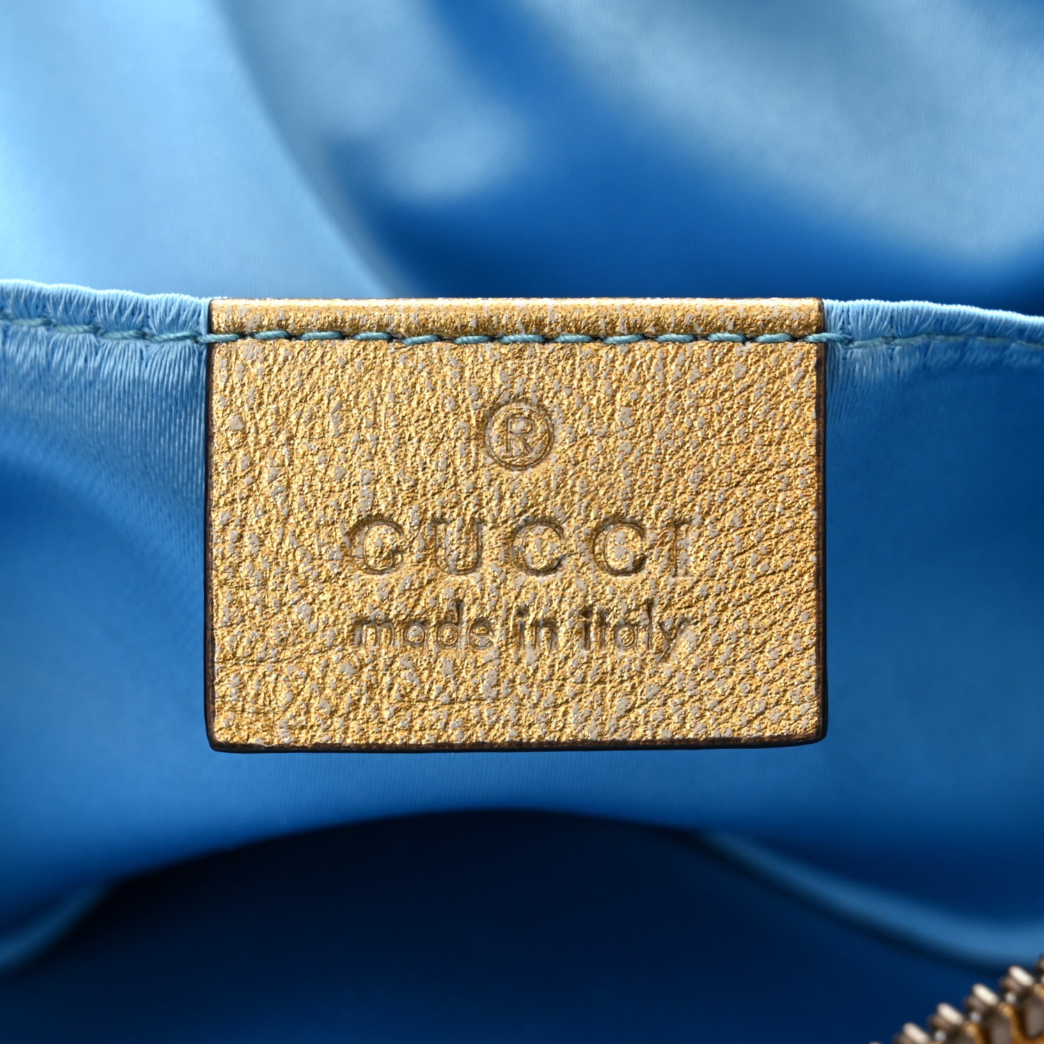 Gucci Metallic Nappa Matelasse Heart GG Marmont Belt Bag 85 34 Oro Vecchio Rosa 6 of 11