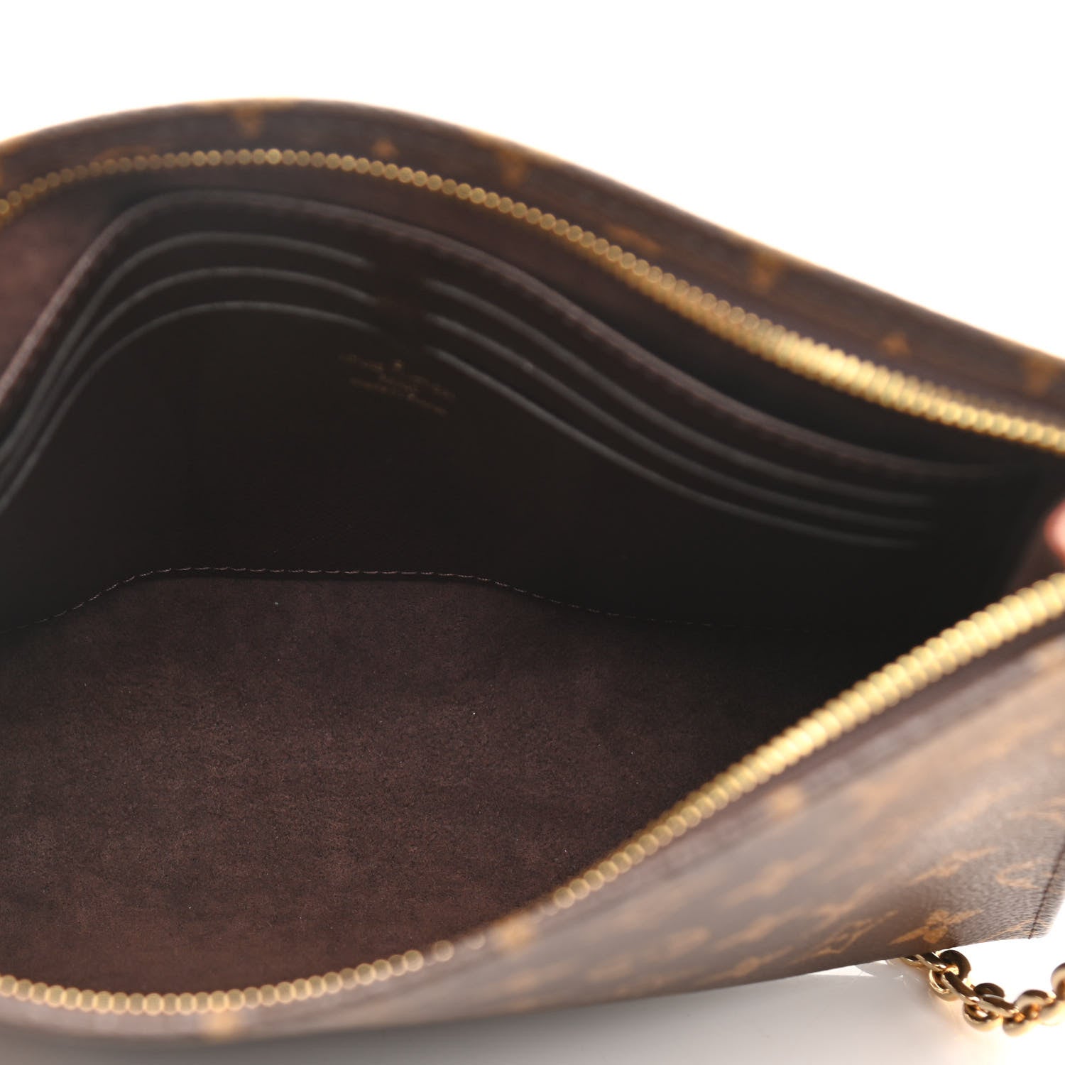 Louis Vuitton Monogram Toiletry Pouch On Chain 6 of 9
