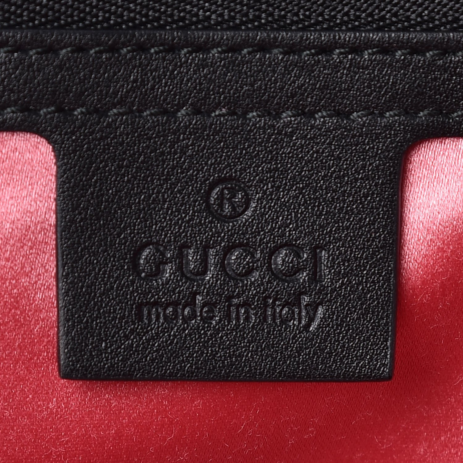 Gucci Velvet Matelasse Loved Embroidered Medium GG Marmont Shoulder Bag Black 8 of 9