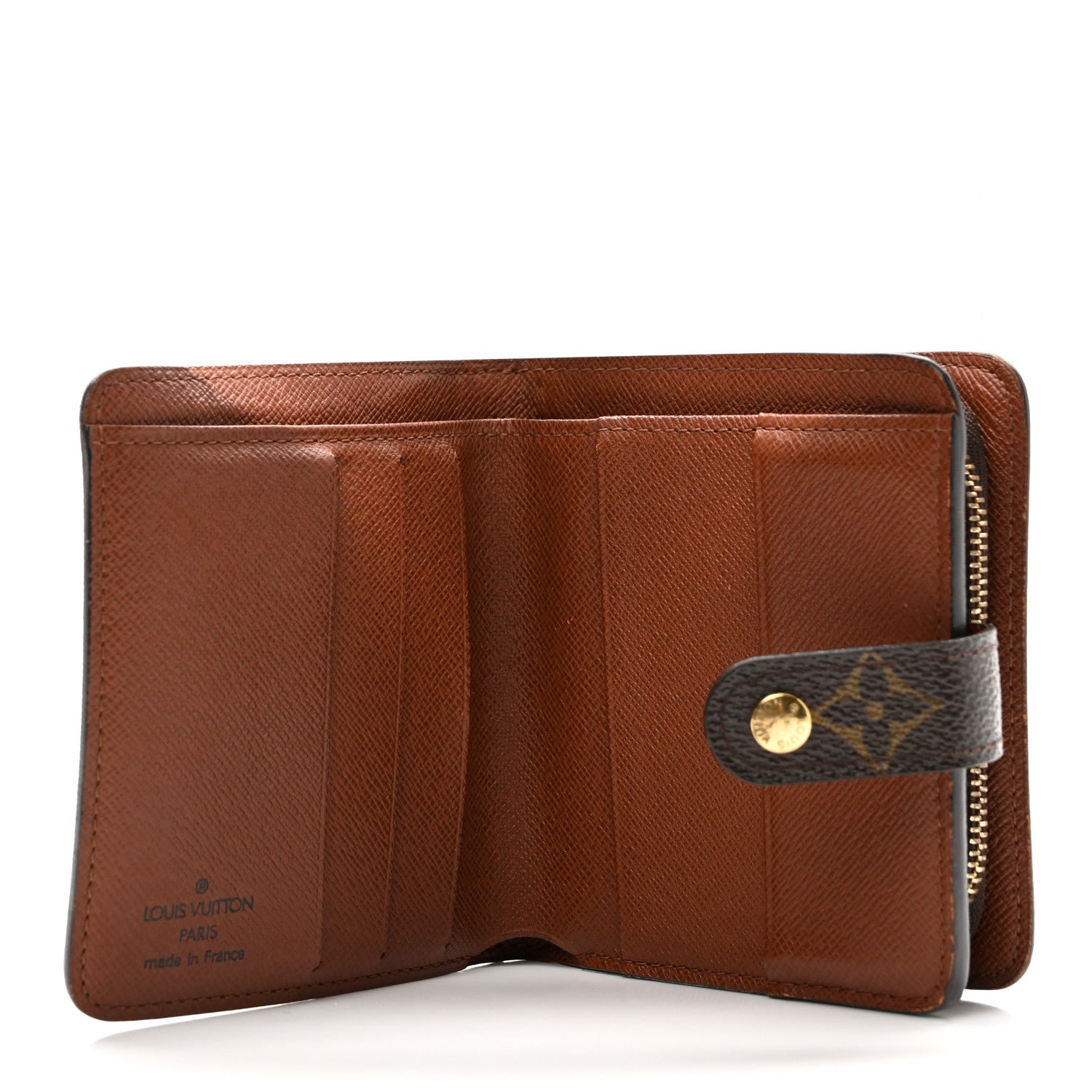 Louis Vuitton Monogram Compact Zippe Zipped Wallet 5 of 9