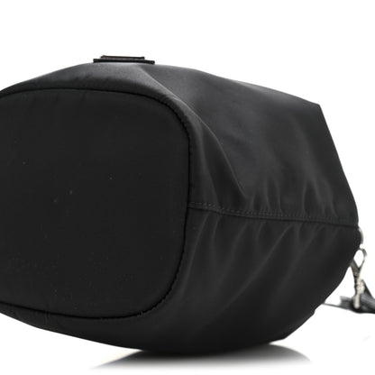 Prada Re-Nylon Saffiano Bucket Wristlet Black 10 of 11