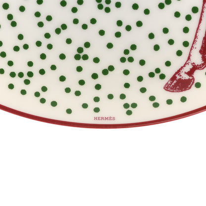 Hermes Porcelain Hippomobile Dessert Plate 5 of 5
