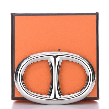 Hermes Palladium Chaine D'Ancre Scarf Ring 4 of 4