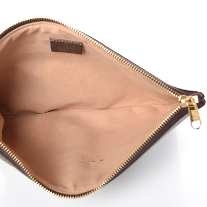 Gucci GG Supreme Monogram Large Ophidia Pouch Clutch Brown 5 of 10