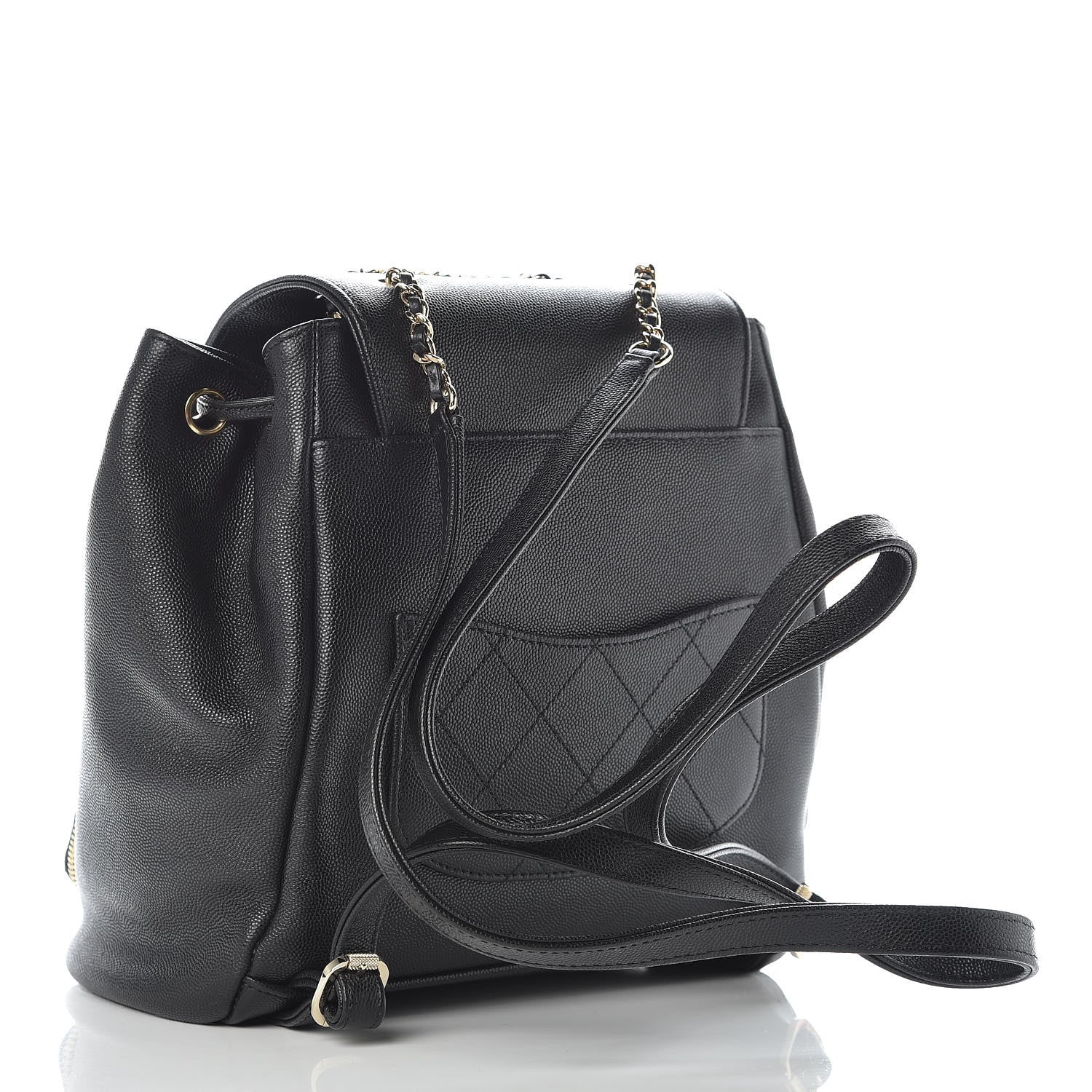 Chanel Caviar Quilted Business Affinity Backpack Black 3 of 9