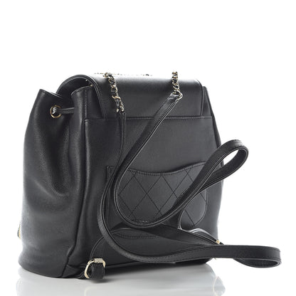Chanel Caviar Quilted Business Affinity Backpack Black 3 of 9