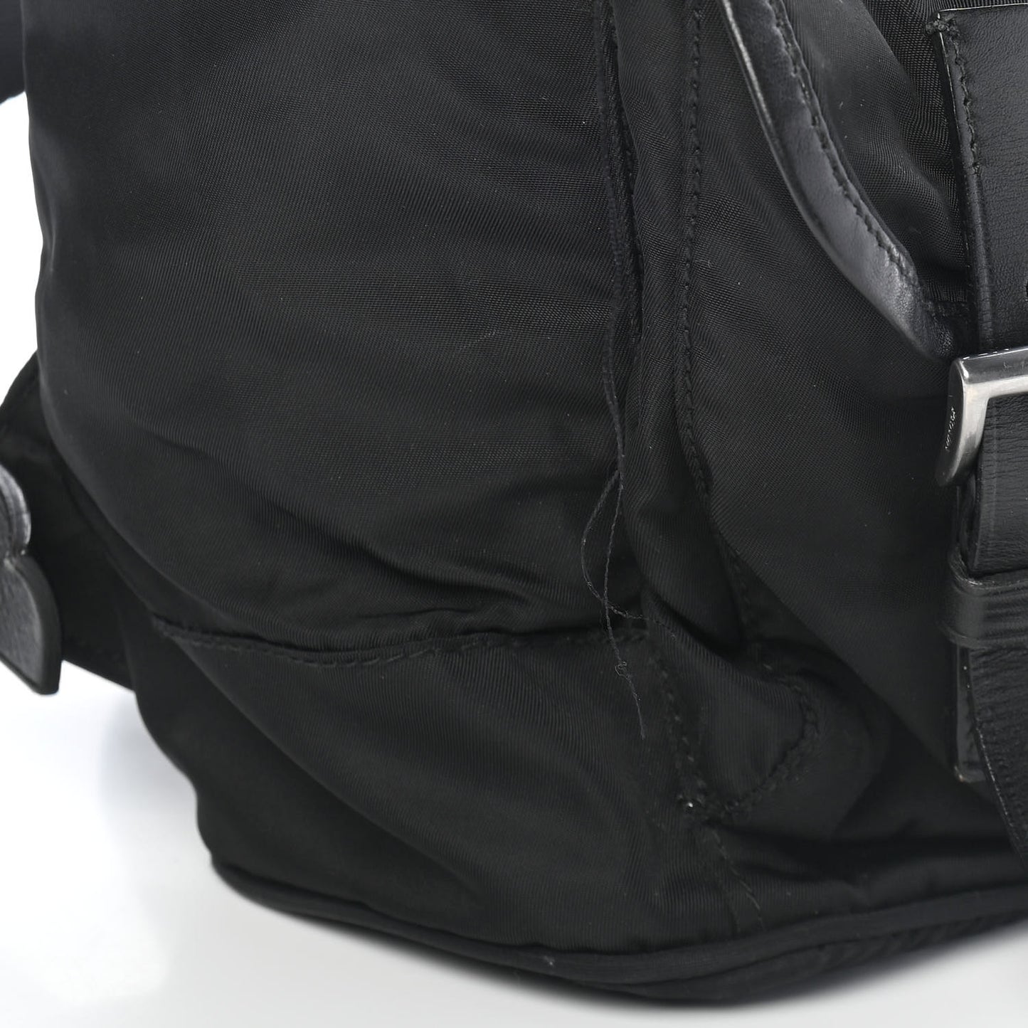 Tessuto Nylon Vela Small Backpack Black